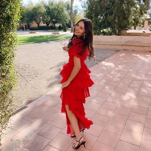Red Holiday Dress